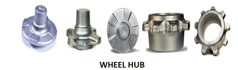 Complexed shaped forging parts